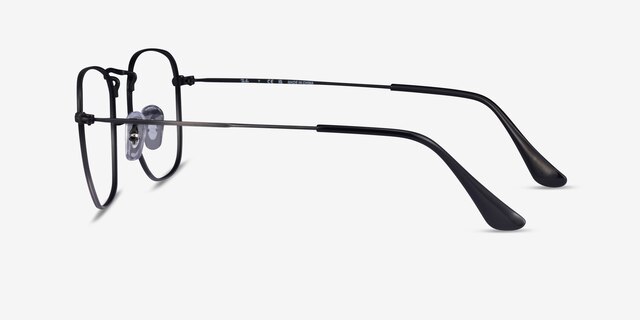 Ray-Ban RB3857V Frank Antique Gunmetal MetalEyeglass Frames from EyeBuyDirect, Side View