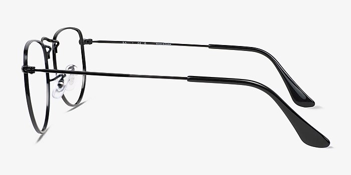 Ray-Ban RB3958V Elon Black Metal Eyeglass Frames from EyeBuyDirect