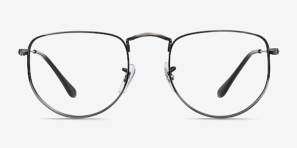 Ray-Ban Elon Antique Gunmetal Metal Eyeglass Frames
