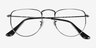 Ray-Ban RB3958V Elon Antique Gunmetal MetalEyeglass Frames from EyeBuyDirect, Closed View