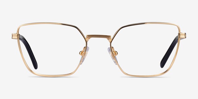 Vogue Eyewear VO4244 Gold MetalEyeglass Frames from EyeBuyDirect, Front View