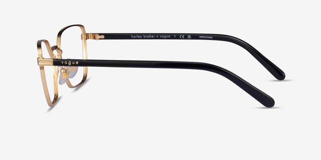 Vogue Eyewear VO4244 Gold MetalEyeglass Frames from EyeBuyDirect, Side View