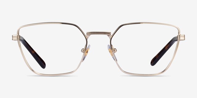 Vogue Eyewear VO4244 Pale Gold MetalEyeglass Frames from EyeBuyDirect, Front View