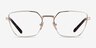 Vogue Eyewear VO4244 Pale Gold MetalEyeglass Frames from EyeBuyDirect, Front View