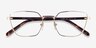 Vogue Eyewear VO4244 Pale Gold MetalEyeglass Frames from EyeBuyDirect, Closed View