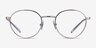 ARNETTE AN6132 The Professional Silver MetalEyeglass Frames from EyeBuyDirect, Front View