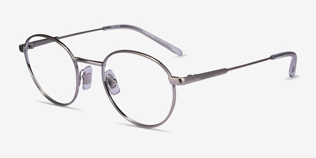 ARNETTE AN6132 The Professional Silver MetalEyeglass Frames from EyeBuyDirect, Angle View