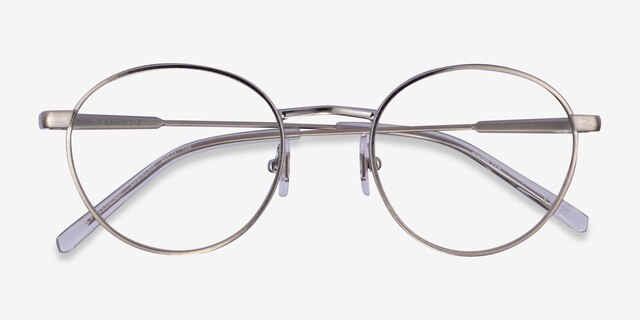 ARNETTE AN6132 The Professional Silver MetalEyeglass Frames from EyeBuyDirect, Closed View