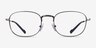 Vogue Eyewear VO4275 Silver Antique MetalEyeglass Frames from EyeBuyDirect, Front View