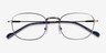 Vogue Eyewear VO4275 Silver Antique MetalEyeglass Frames from EyeBuyDirect, Closed View