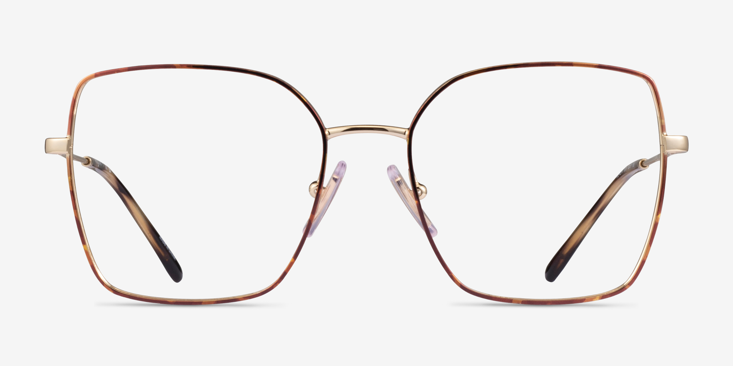 Vogue Eyewear VO4274 Square Tortoise Pale Gold Frame Glasses For Women Eyebuydirect