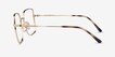 Vogue Eyewear VO4274 Tortoise Pale Gold MetalEyeglass Frames from EyeBuyDirect, Side View