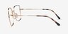 Vogue Eyewear VO4274 Tortoise Pale Gold MetalEyeglass Frames from EyeBuyDirect, Side View
