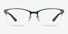 Vogue Eyewear VO3940 Dark Green Silver MetalEyeglass Frames from EyeBuyDirect, Front View