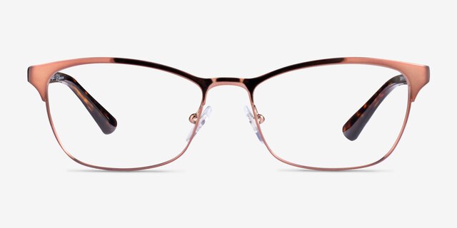 Vogue Eyewear VO3987B Brown MetalEyeglass Frames from EyeBuyDirect, Front View