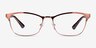Vogue Eyewear VO3987B Brown MetalEyeglass Frames from EyeBuyDirect, Front View