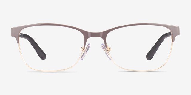 Vogue Eyewear VO3940 Dark Gray MetalEyeglass Frames from EyeBuyDirect, Front View