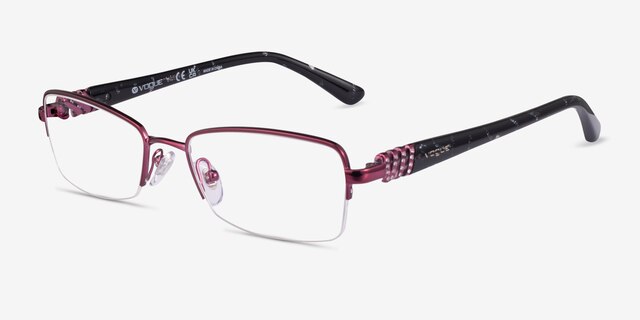 Vogue Eyewear VO3813B Purple MetalEyeglass Frames from EyeBuyDirect, Angle View