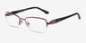 Vogue Eyewear VO3813B Purple MetalEyeglass Frames from EyeBuyDirect, Angle View