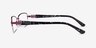 Vogue Eyewear VO3813B Purple MetalEyeglass Frames from EyeBuyDirect, Side View