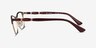 Vogue Eyewear VO3987B Purple MetalEyeglass Frames from EyeBuyDirect, Side View
