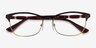 Vogue Eyewear VO3987B Purple MetalEyeglass Frames from EyeBuyDirect, Closed View