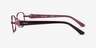 Vogue Eyewear VO3845B Matte Purple MetalEyeglass Frames from EyeBuyDirect, Side View