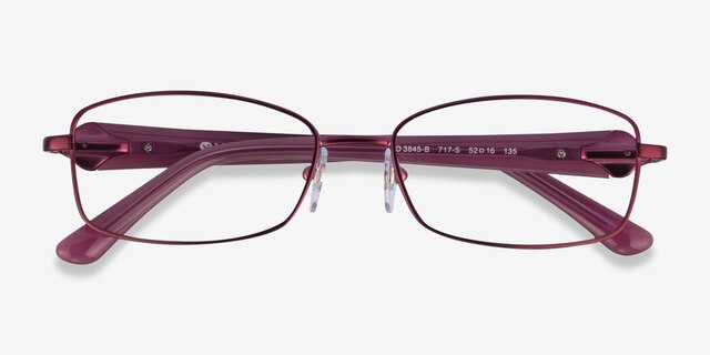 Vogue Eyewear VO3845B Matte Purple MetalEyeglass Frames from EyeBuyDirect, Closed View