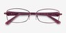 Vogue Eyewear VO3845B Matte Purple MetalEyeglass Frames from EyeBuyDirect, Closed View