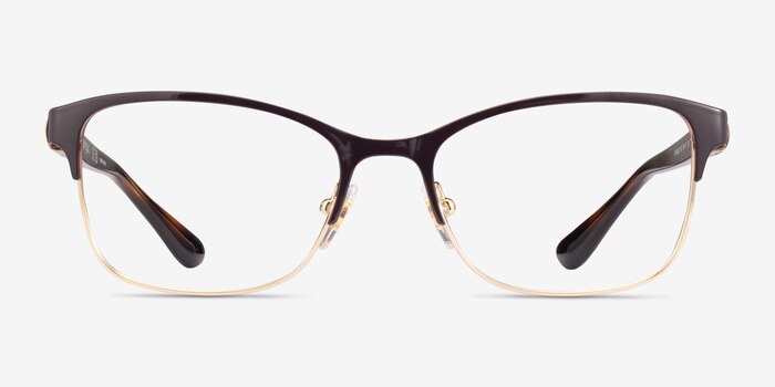 Vogue Eyewear VO4050 Brown Gold Métal Montures de lunettes de vue d'EyeBuyDirect