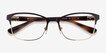 Vogue Eyewear VO4050 Brown Gold MetalEyeglass Frames from EyeBuyDirect, Closed View