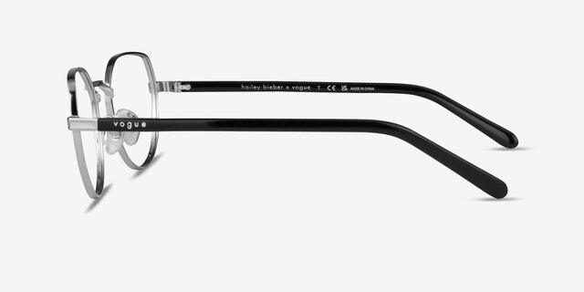 Vogue Eyewear VO4243 Silver MetalEyeglass Frames from EyeBuyDirect, Side View