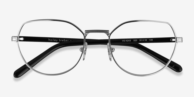 Vogue Eyewear VO4243 Silver MetalEyeglass Frames from EyeBuyDirect, Closed View