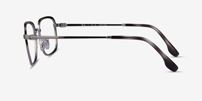 Ray-Ban RB6495 Gunmetal Metal Eyeglass Frames from EyeBuyDirect