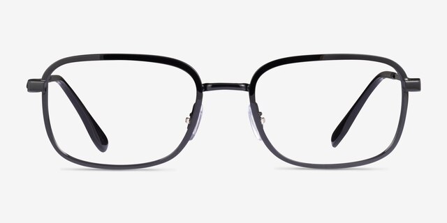 Ray-Ban RB6495 Black MetalEyeglass Frames from EyeBuyDirect, Front View