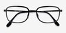 Ray-Ban RB6495 Black MetalEyeglass Frames from EyeBuyDirect, Closed View
