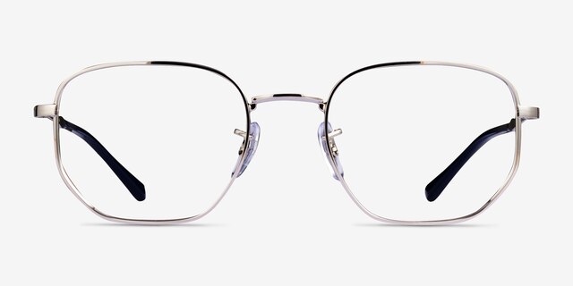 Ray-Ban RB6496 Silver MetalEyeglass Frames from EyeBuyDirect, Front View