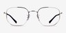 Ray-Ban RB6496 Silver MetalEyeglass Frames from EyeBuyDirect, Front View