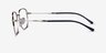 Ray-Ban RB6496 Silver MetalEyeglass Frames from EyeBuyDirect, Side View