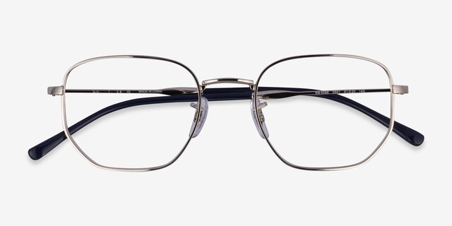 Ray-Ban RB6496 Silver MetalEyeglass Frames from EyeBuyDirect, Closed View