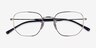 Ray-Ban RB6496 Silver MetalEyeglass Frames from EyeBuyDirect, Closed View