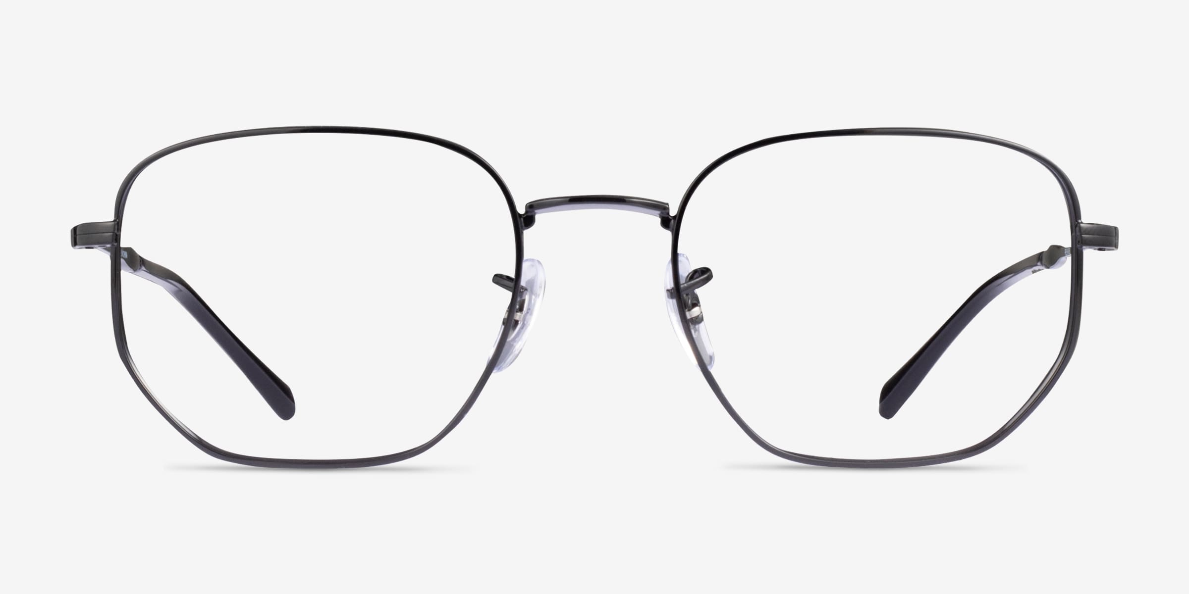 Ray-Ban RB6496 - Square Black Frame Eyeglasses | Eyebuydirect