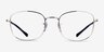 Ray-Ban RB6497 Silver MetalEyeglass Frames from EyeBuyDirect, Front View