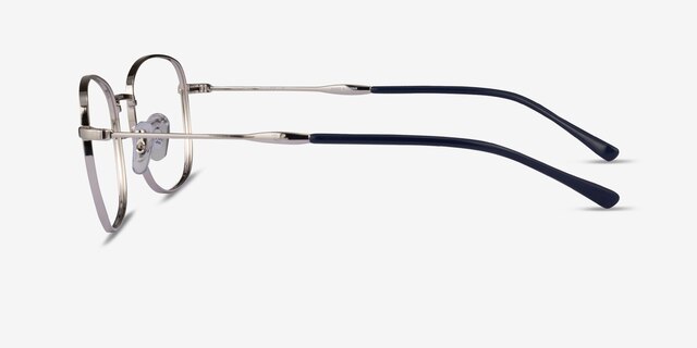 Ray-Ban RB6497 Silver MetalEyeglass Frames from EyeBuyDirect, Side View