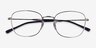 Ray-Ban RB6497 Silver MetalEyeglass Frames from EyeBuyDirect, Closed View
