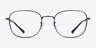 Ray-Ban RB6497 Black MetalEyeglass Frames from EyeBuyDirect, Front View