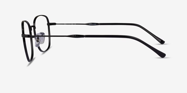 Ray-Ban RB6497 Black MetalEyeglass Frames from EyeBuyDirect, Side View