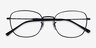 Ray-Ban RB6497 Black MetalEyeglass Frames from EyeBuyDirect, Closed View