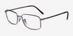 Ray-Ban RB3717V Gunmetal MetalEyeglass Frames from EyeBuyDirect, Angle View