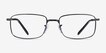 Ray-Ban RB3717V Black MetalEyeglass Frames from EyeBuyDirect, Front View